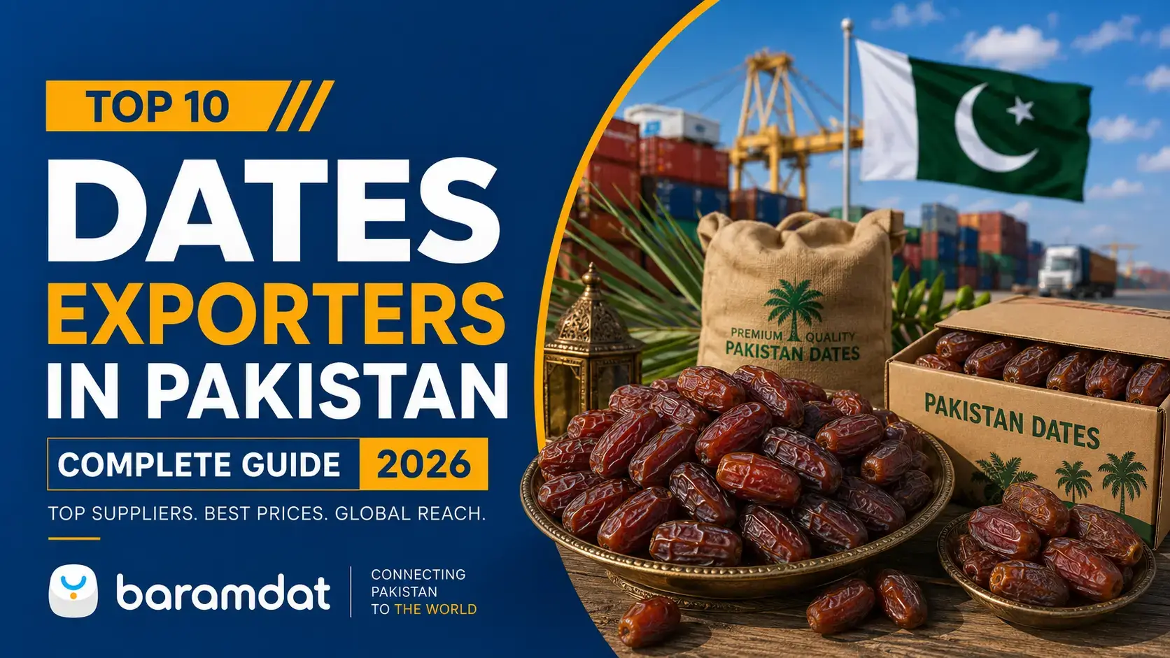 Top 10 Dates Exporters in Pakistan 2026 | Verified Suppliers Guide
