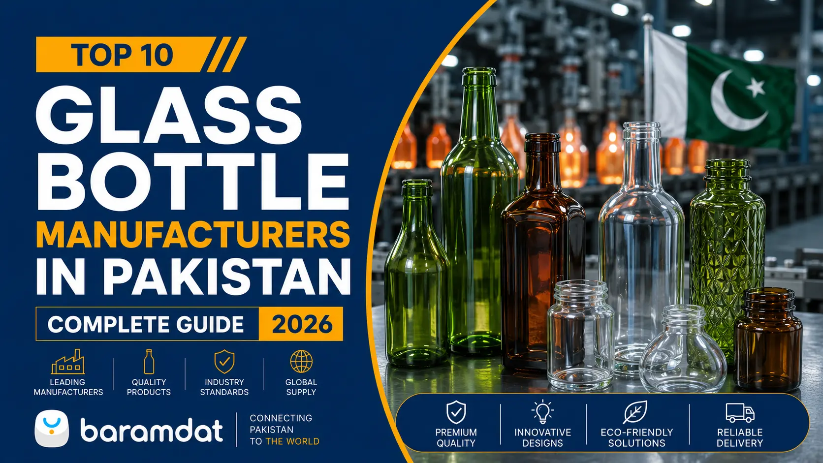 Top 10 Glass Bottle Manufacturers in Pakistan (2026)
